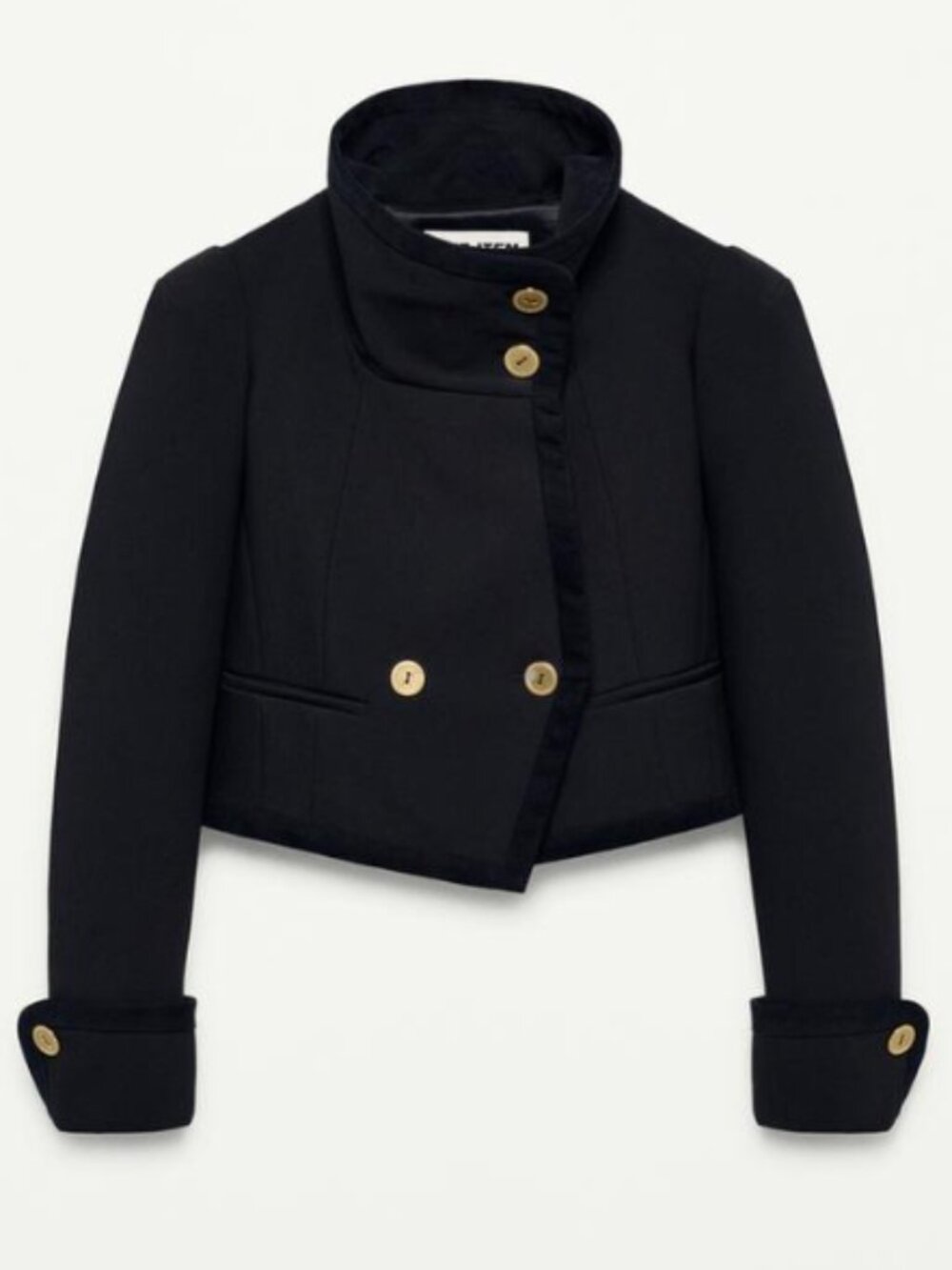 ZARA Cropped Button Up Jacket THE ITEM XS